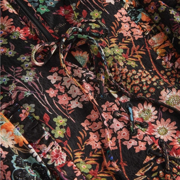 NWT Ted Baker London Hendria Mini Dress with ruffle details size:1 - Picture 3 of 14